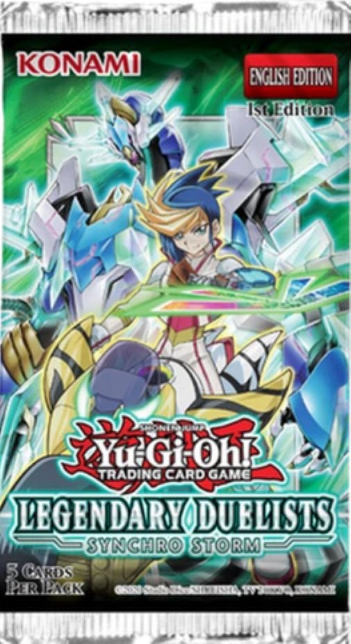 Yu-Gi-Oh! Legendary Duelists Synchro Storm Booster englisch