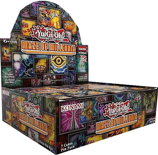 Yu-Gi-Oh! Maze of Millennia Booster Display englisch