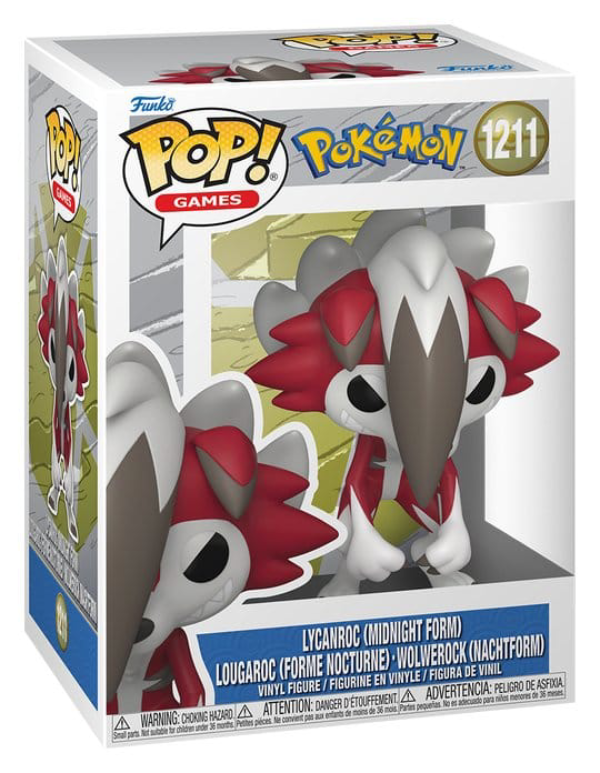 POP! Games: Pokémon - Wolwerock (Nachtform) #1211
