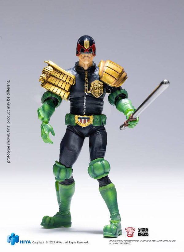Action Figur - 2000 AD - Exquisite Mini - Judge Dredd