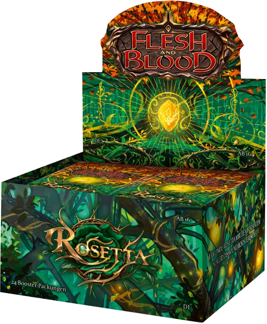 Flesh and Blood Rosetta Booster Display deutsch