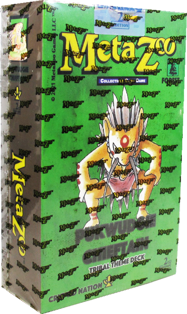 MetaZoo Card Game - Cryptid Nation 2nd Edition Pukwudgie Chieftain Theme Deck englisch