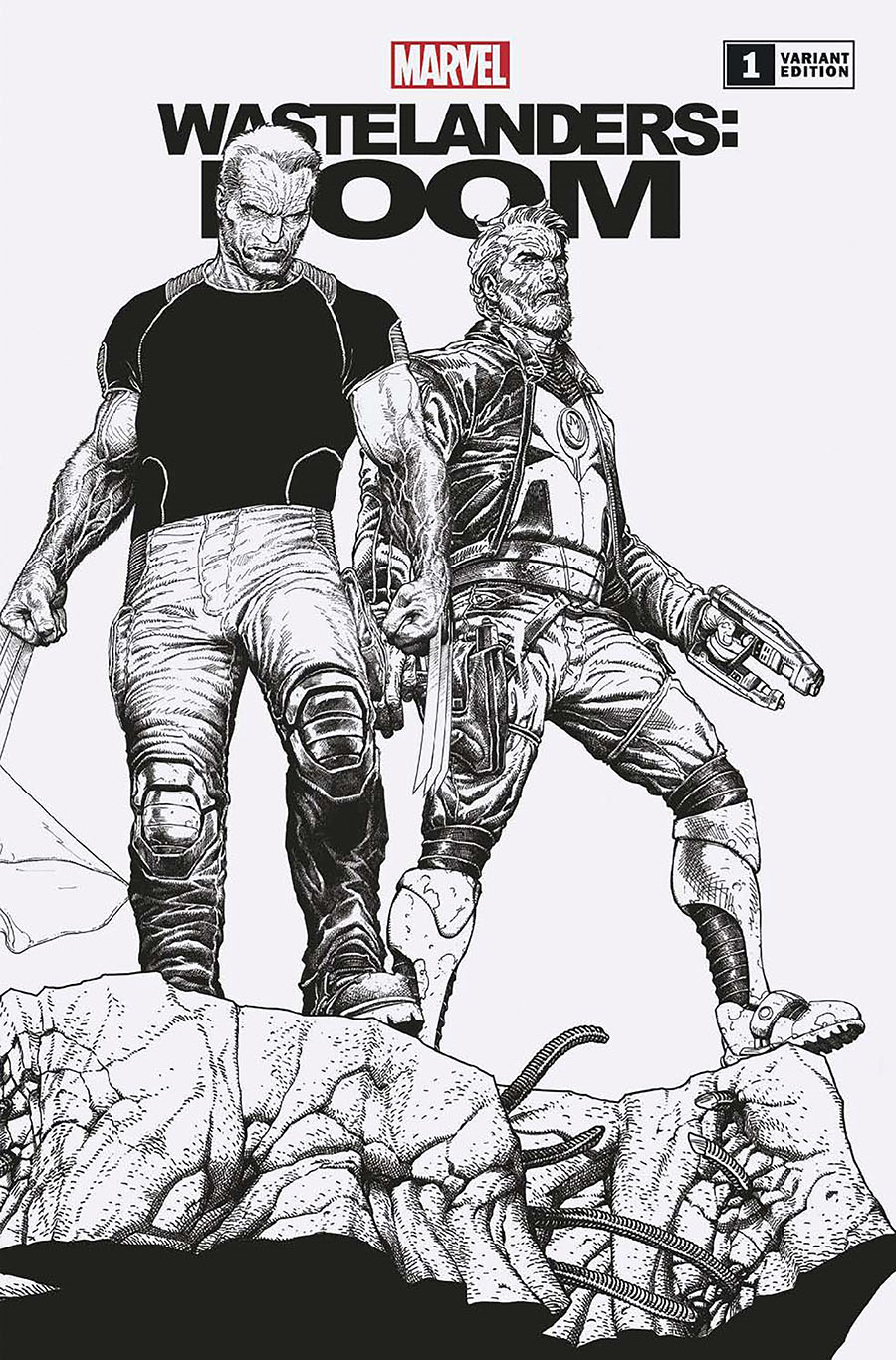 Wastelanders Doom #1 (One Shot) McNiven Podcast Connecting Cover