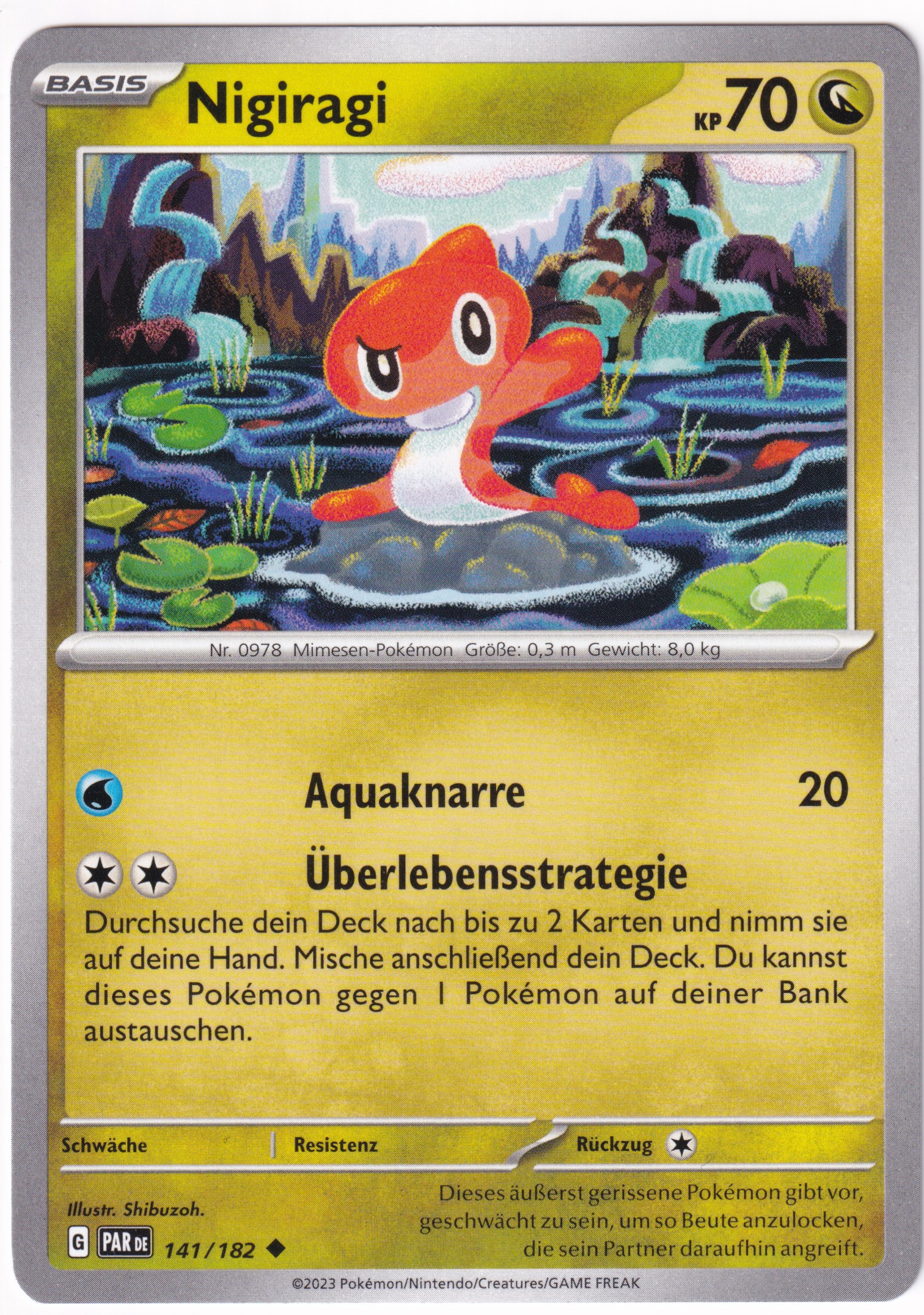 Nigiragi 141/182 Uncommon - Karmesin & Purpur - Paradoxrift Deutsch