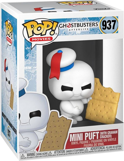 POP: Ghostbusters: Afterlife Mini Puft with Graham Cracker - #937