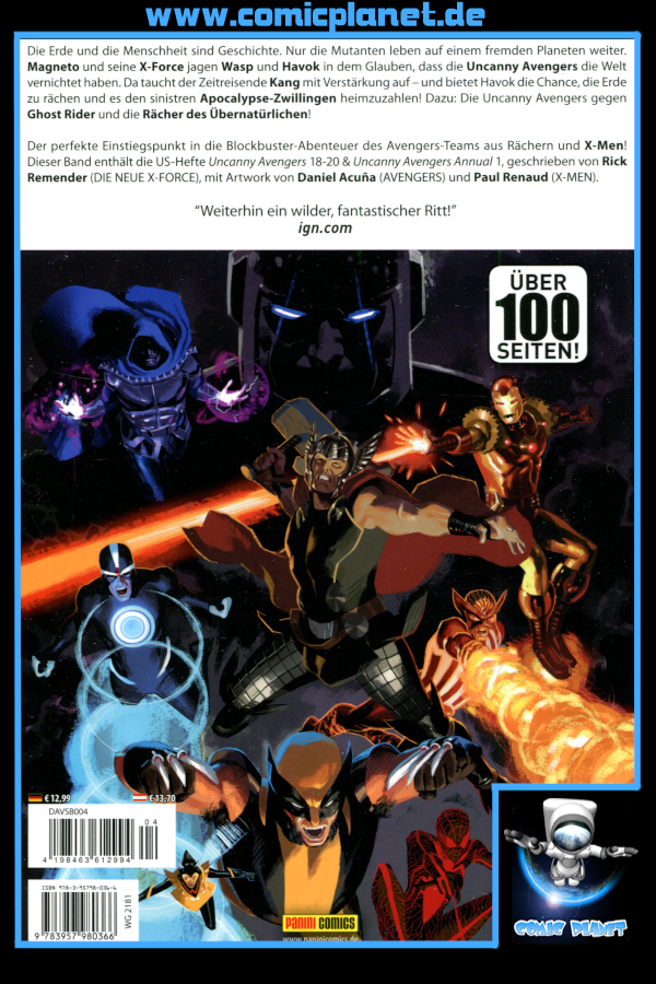 Uncanny Avengers Band 04: Rächt die Erde!