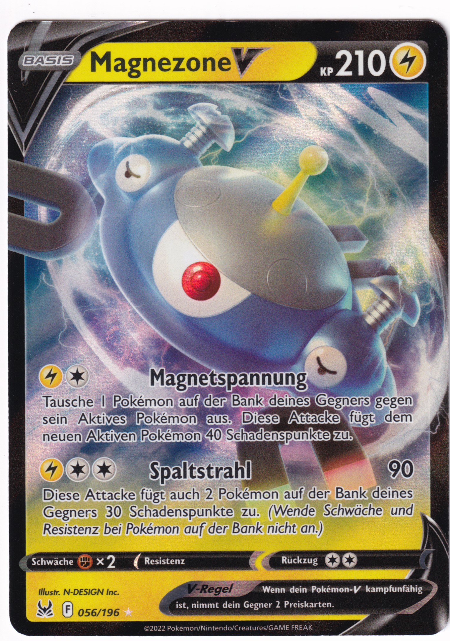 Magnezone-V 056/196 Full Art - Verlorener Ursprung Deutsch