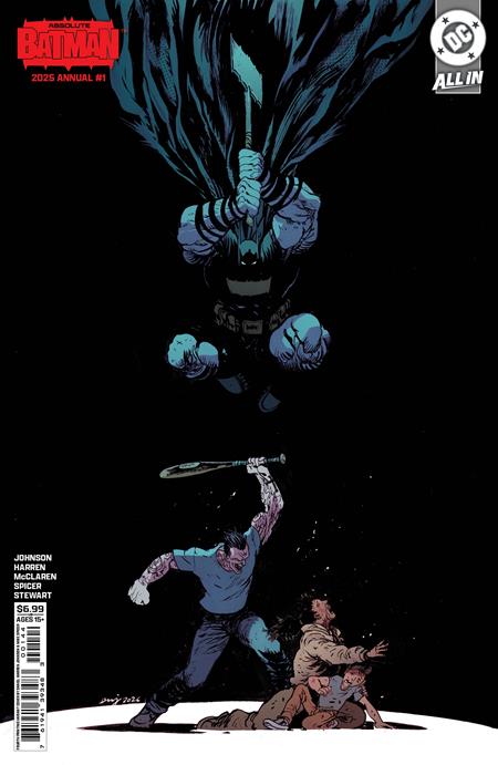 ABSOLUTE BATMAN 2025 ANNUAL #1 (ONE SHOT) Fourth Printing Cvr B Daniel Warren Johnson CSV