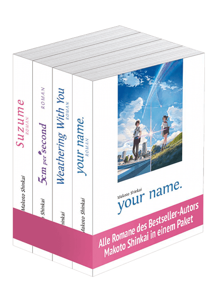 Makoto Shinkai Collection - 4 Romane