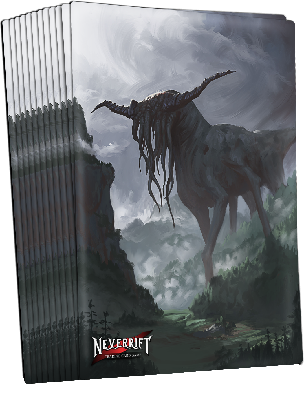 Neverrift Trading Card Game - Standard Matte Card Sleeves - Behemoth