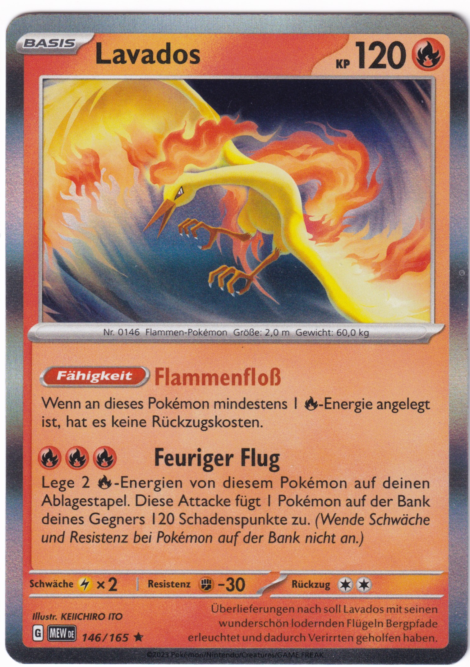 Lavados 146/165 Rare Holo - Karmesin & Purpur - 151 Deutsch