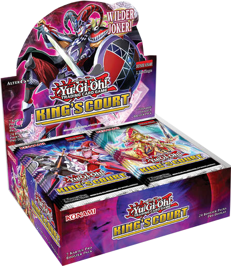 Yu-Gi-Oh! King's Court Booster Display deutsch