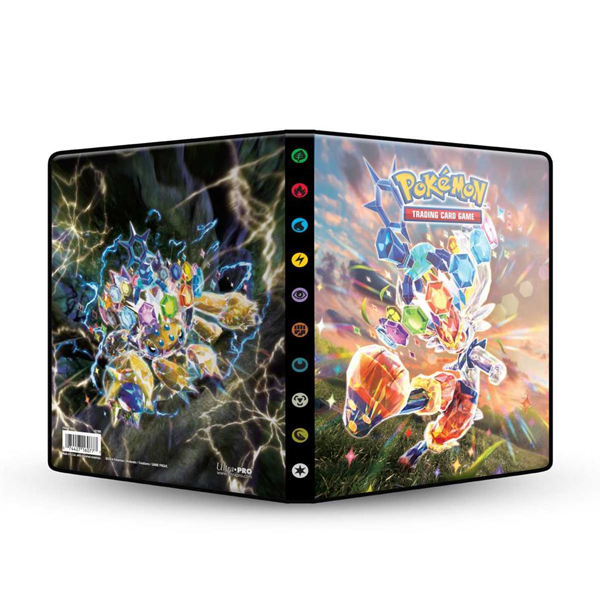 Ultra Pro Pokemon 4-Pocket Portfolio - Karmesin & Purpur - Stellarkrone (Stock #16077)
