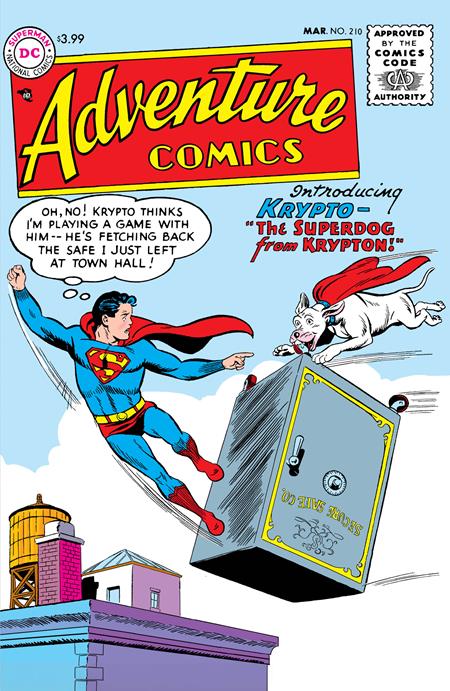 ADVENTURE COMICS #210 FACSIMILE EDITION (Polybag) - 1st Krypto appearence