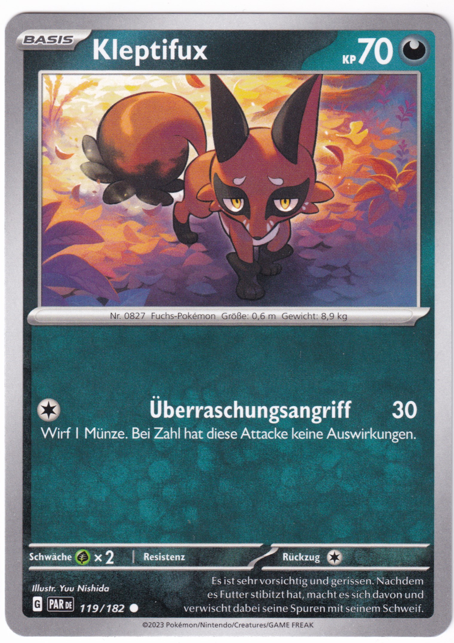 Kleptifux 119/182 Common - Karmesin & Purpur - Paradoxrift Deutsch