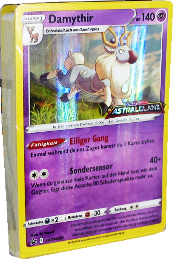 Pokemon Astralglanz B&B Stadion Box - Damythir Pre-Release Deck