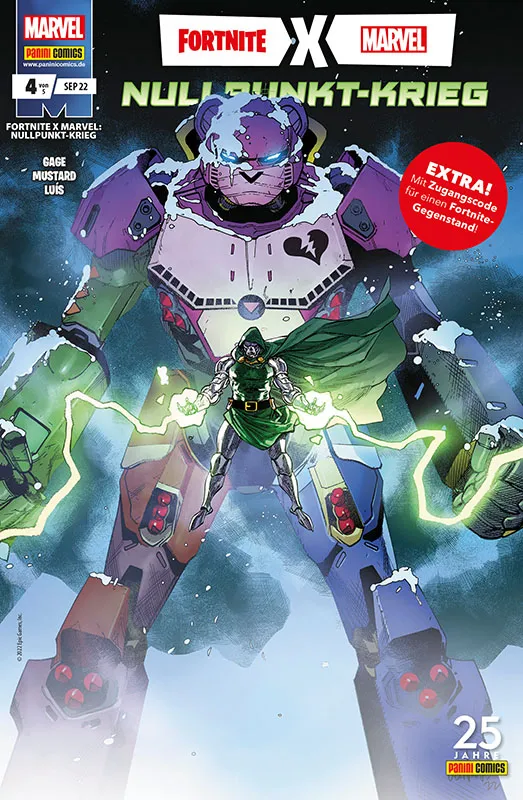Fortnite X Marvel - Nullpunkt-Krieg #04 (von 6) + Code