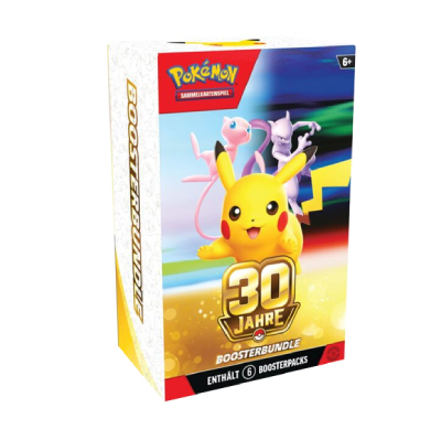 Pokemon 30 Jahre Booster Bundle deutsch