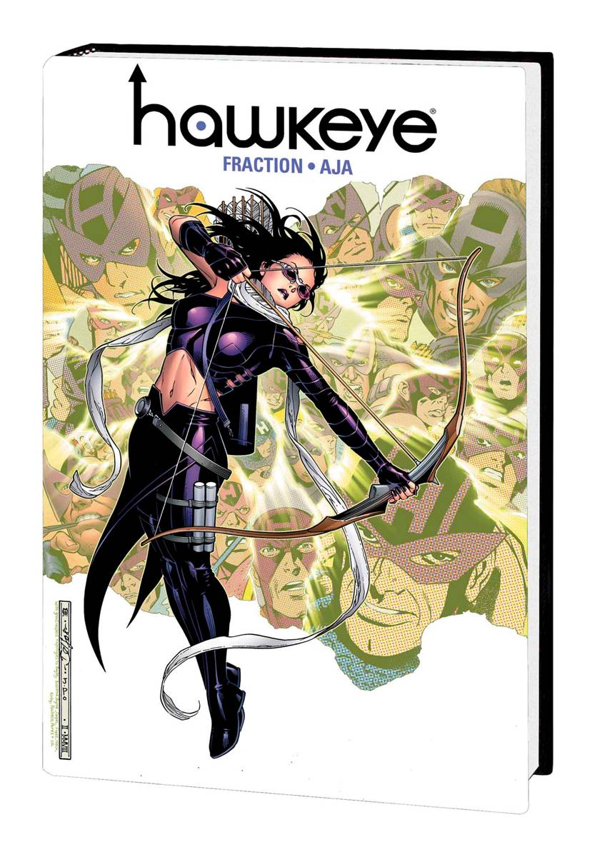 HAWKEYE BY FRACTION AND AJA OMNIBUS HC DM VAR - NEW PTG