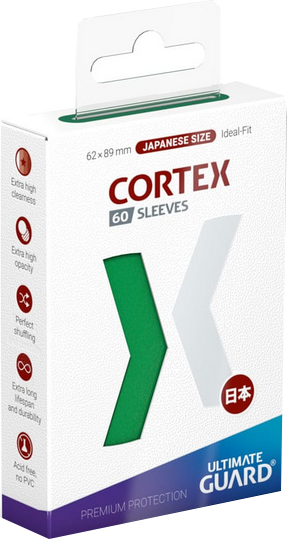 Ultimate Guard - Japanese Size - Cortex - Grün (60)