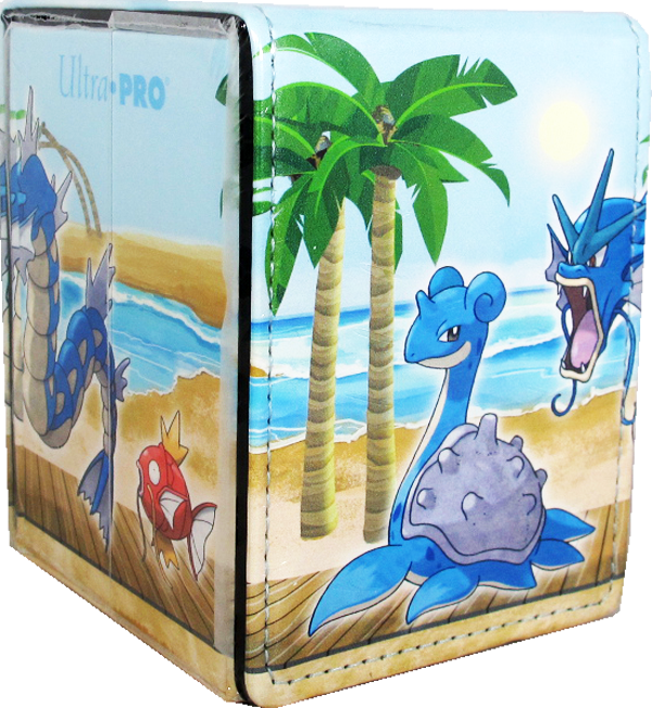 Ultra Pro Pokemon Lapras & Garados - Seaside Flip Deck Box
