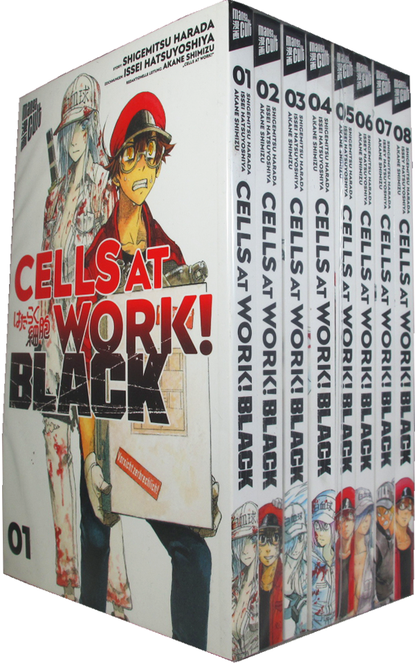 Cells at Work! Black - Komplett Set