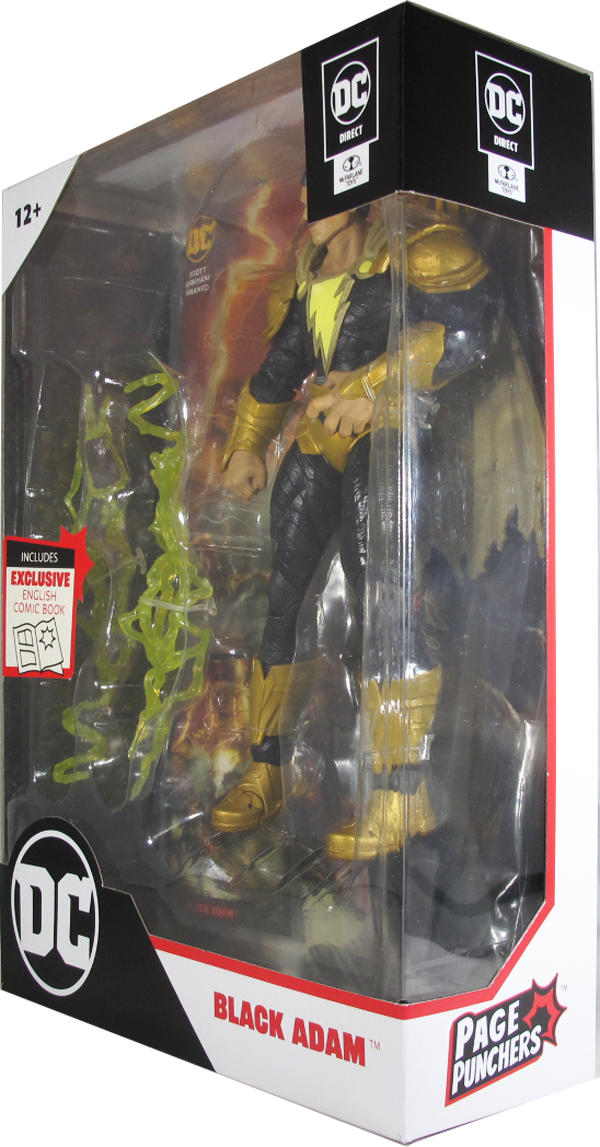 Action Figur - DC - Page Punchers - Black Adam - 18 cm