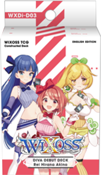 Wixoss - WXDi D03 Starter Deck Rei Hirana Akino englisch