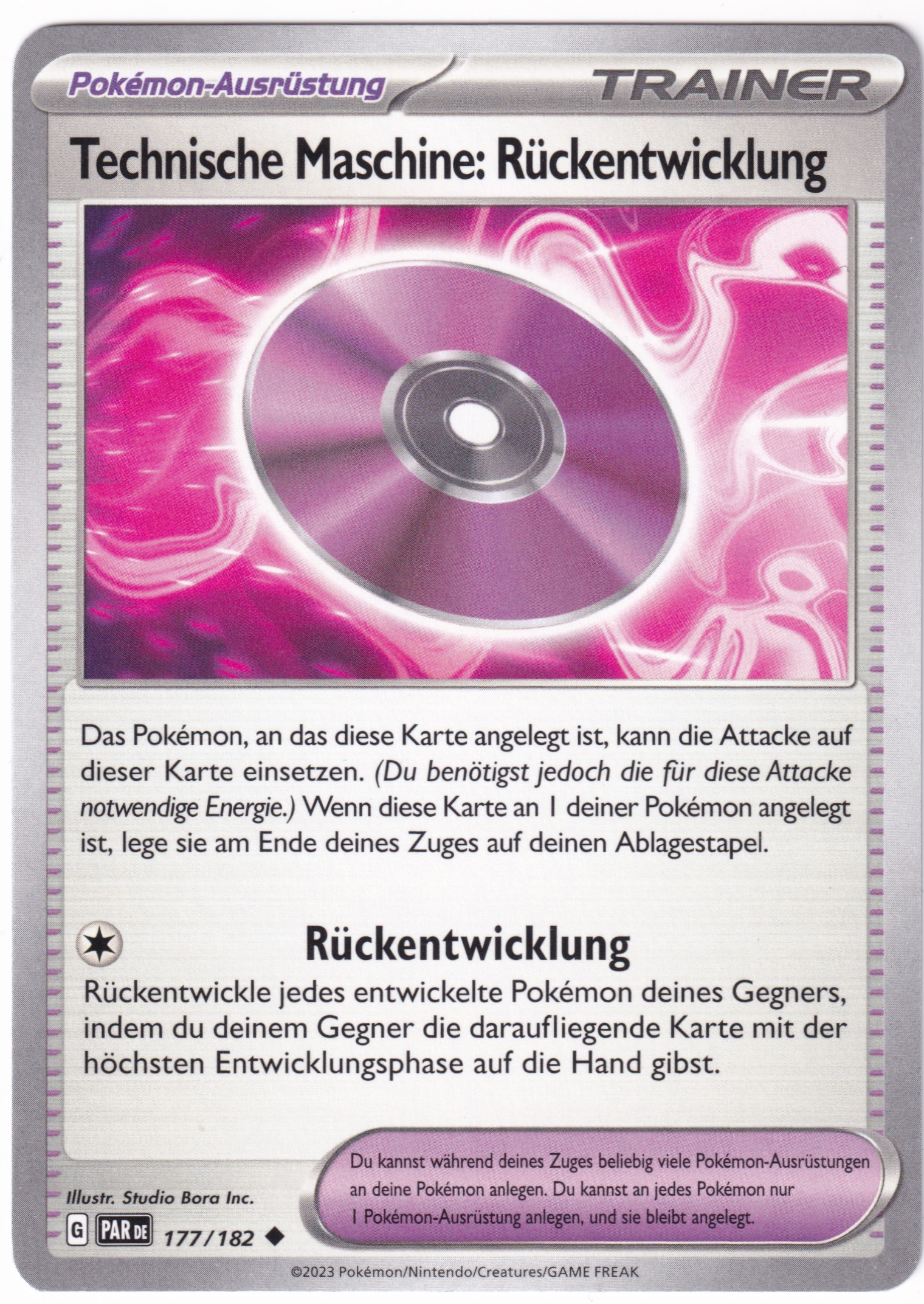 Technische Maschine: Rückentwicklung 177/182 Uncommon - Karmesin & Purpur - Paradoxrift Deutsch