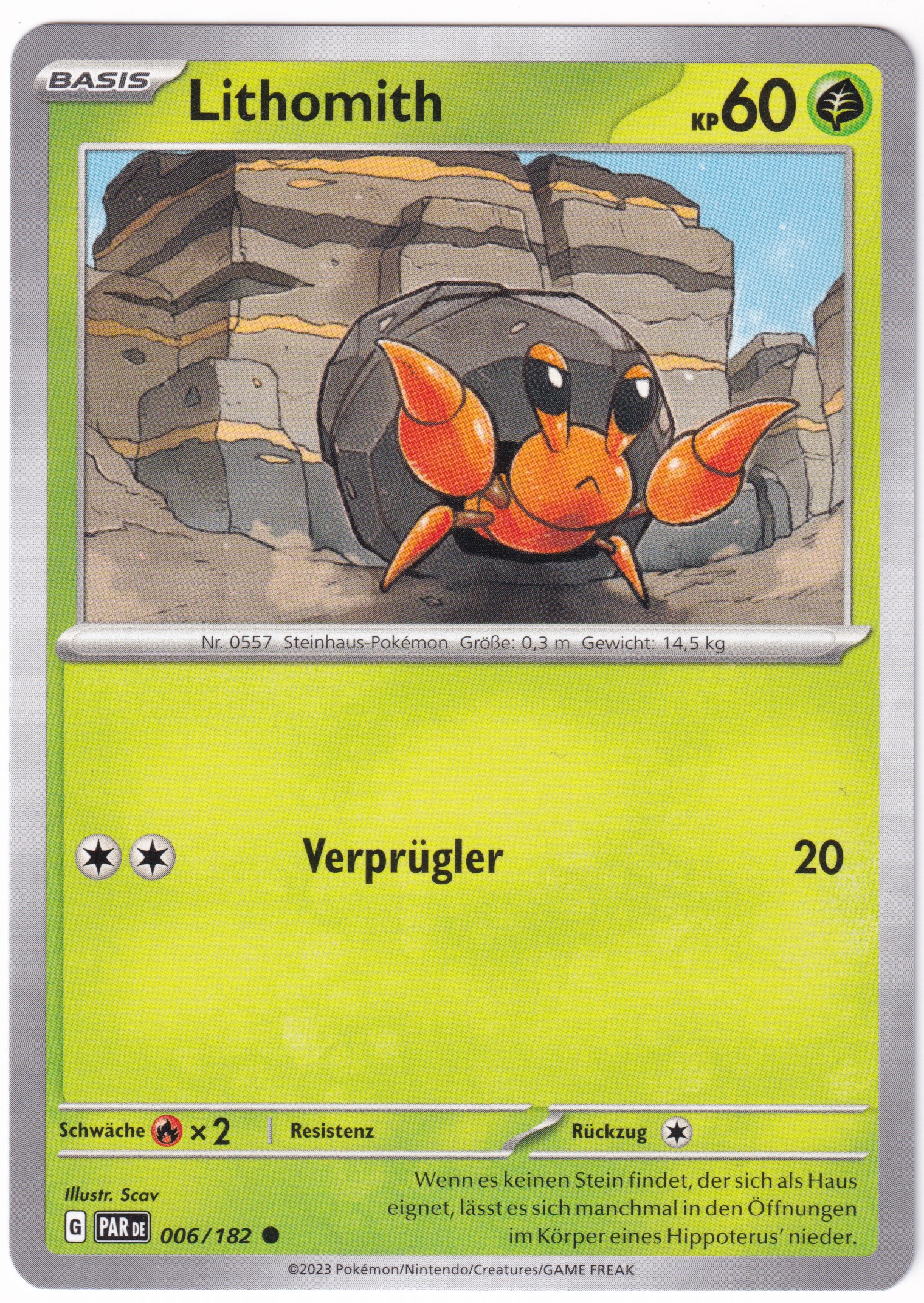Lithomith 006/182 Common  - Karmesin & Purpur - Paradoxrift Deutsch