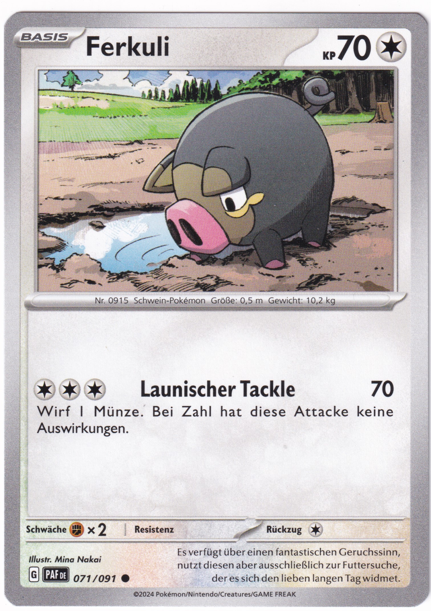 Ferkuli 071/091 Common - Karmesin & Purpur - Paldeas Schicksale Deutsch