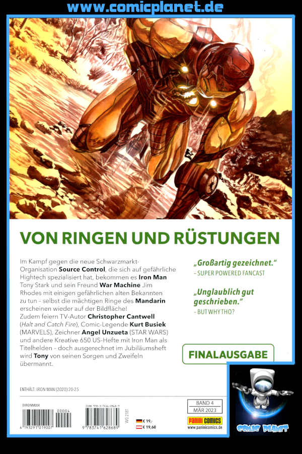 Iron Man: Der Eiserne Band 04 - Am Ende des Weges - Finalausgabe