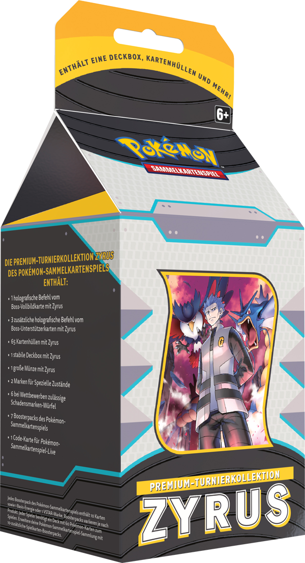 Pokemon Premium-Turnierkollektion Zyrus deutsch