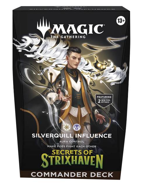 Magic Secrets of Strixhaven Silverquill Influence Commander Deck englisch