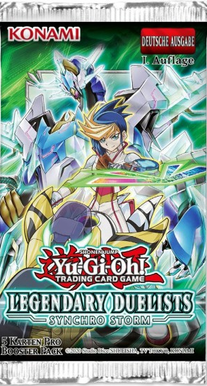 Yu-Gi-Oh! Legendary Duelists Synchro Storm Booster deutsch