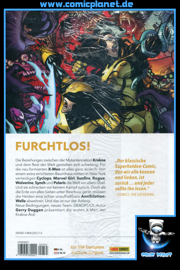 Die furchtlosen X-Men Band 01 (HC): Den Sternen so nah - limitiert auf 150