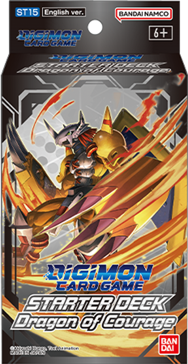 Digimon Card Game Starter Deck Dragon of Courage ST-15 englisch