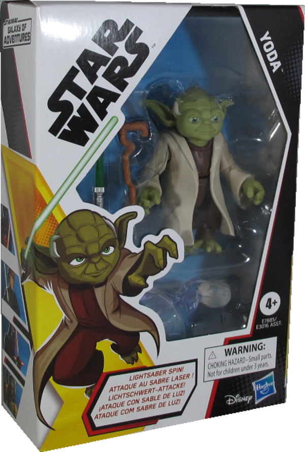 Star Wars Actionfigur - Galaxy of Adventures Series - Yoda