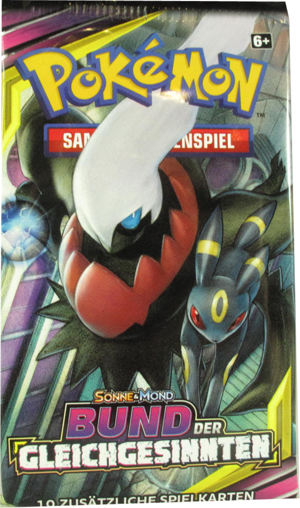 Pokemon Sonne & Mond Bund der Gleichgesinnten Booster