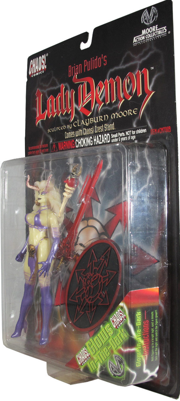 Action Figur - Brian Pulido's Lady Demon - Lady Demon - Glows-in-the-dark