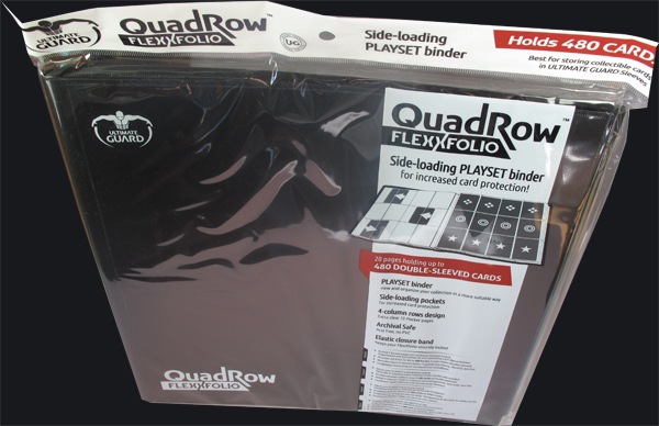 Ultimate Guard - 12er QuadRow Flexxfolio - Black