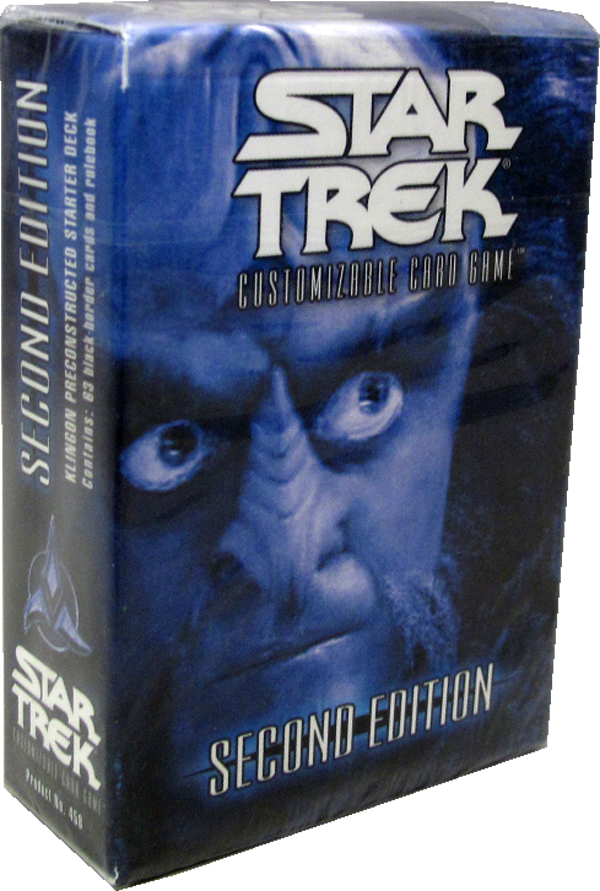 Star Trek Second Edition Starter Deck Klingon Gowron englisch