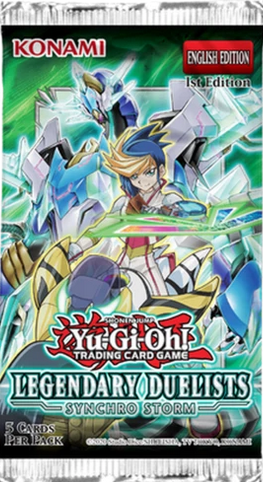 Yu-Gi-Oh! Legendary Duelists Synchro Storm Booster englisch
