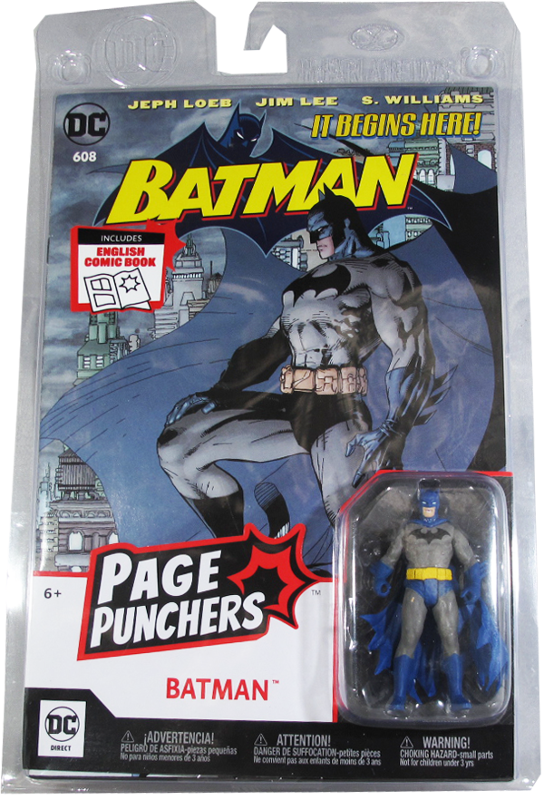 Action Figur - DC - Page Punchers - Batman - 8 cm