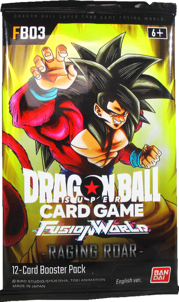 Dragonball Super Card Game - Fusion World FB03 Raging Roar Booster englisch