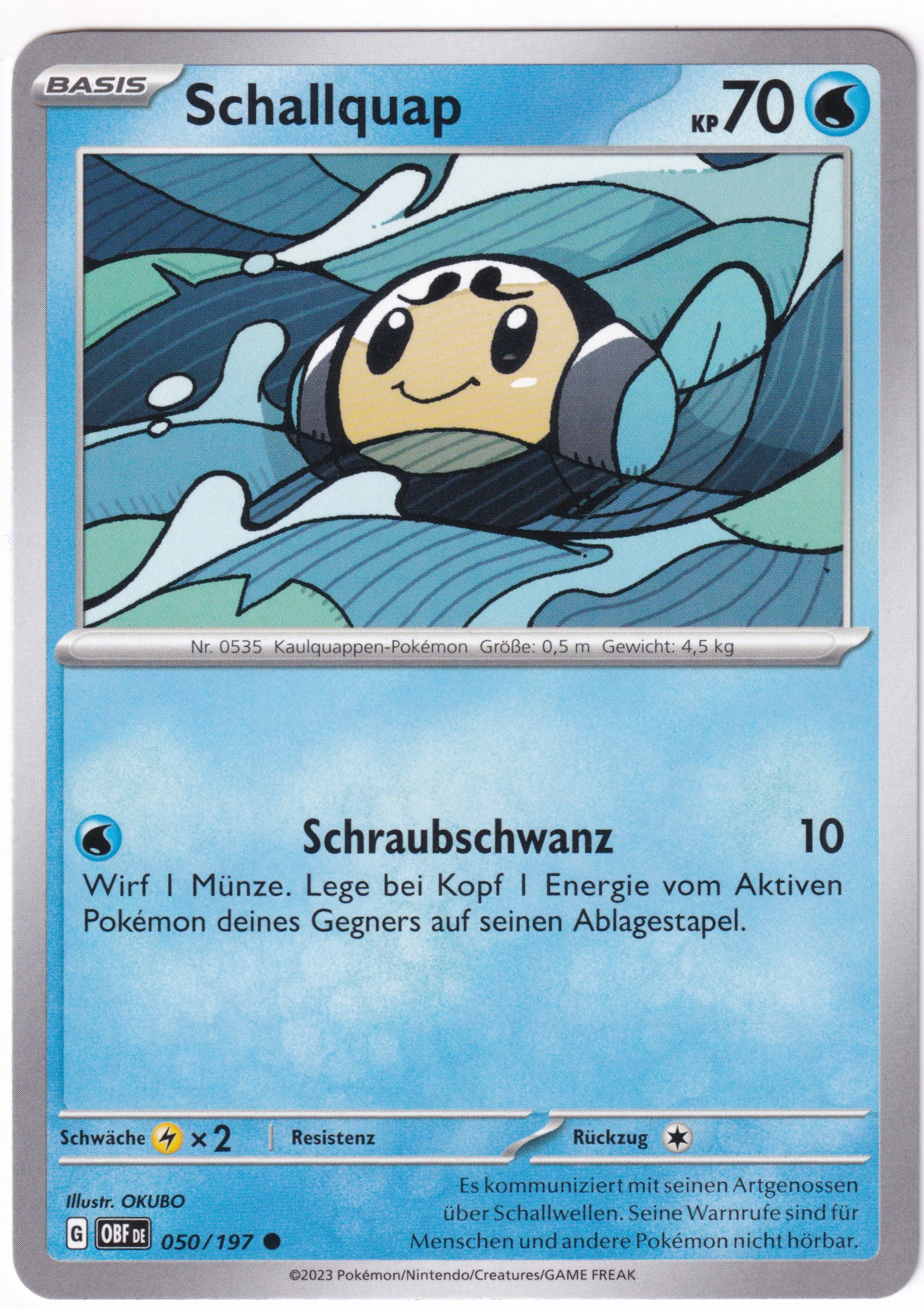 Schallquap 050/197 Common - Obsidian Flammen Deutsch