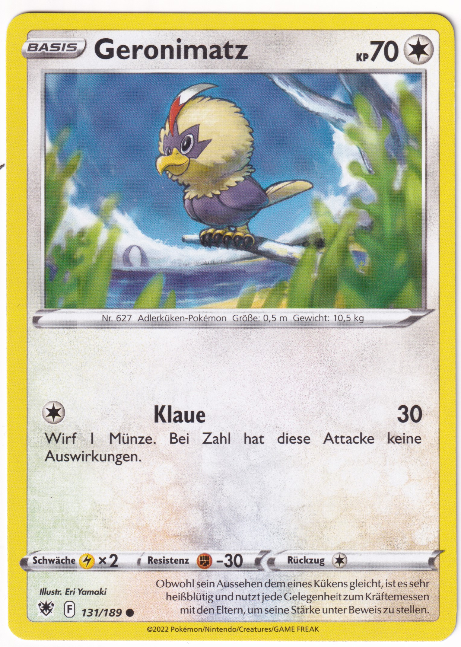 Geronimatz 131 /189 Common - Astralglanz Deutsch