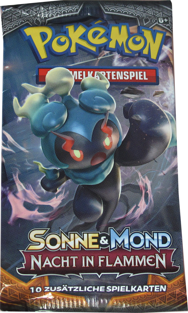 Pokemon Sonne & Mond Nacht in Flammen Booster
