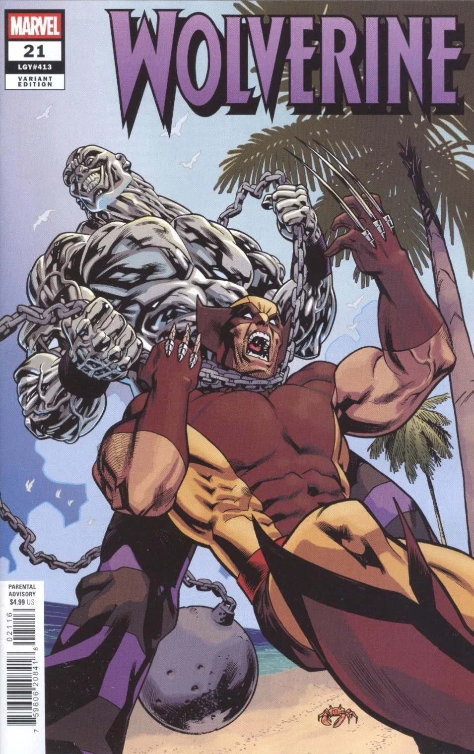 WOLVERINE (2025) #21 INCV 1:25 MIKE HAWTHORNE VARIANT