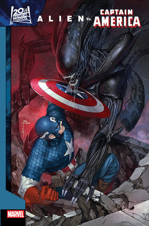 ALIEN VS. CAPTAIN AMERICA #1 INHYUK LEE VARIANT